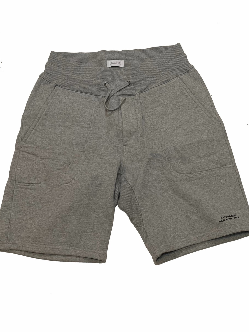 Saturdays New York City Grey Austin Sweat shorts